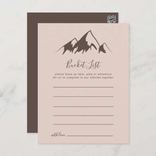 Clear Mountain Country Bucket List Cards