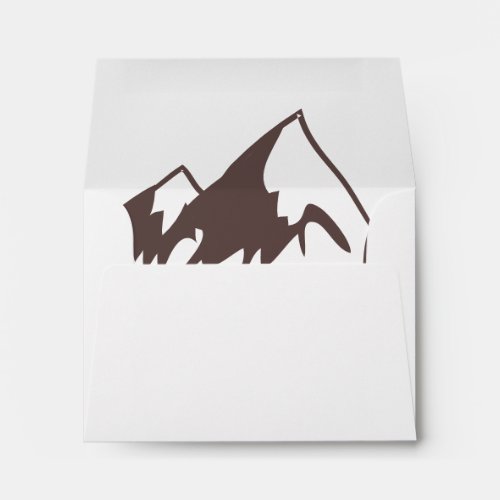 Clear Mountain Country Self_Addressed RSVP  Envelope