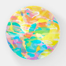 Clear Pastels Abstract Design