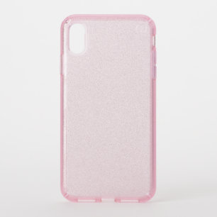 Clear Pink Glitter Case for iPhone XS Max