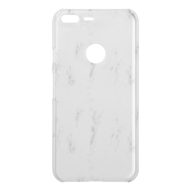 Clear Pixel Case Minimalist Slim Transparent Cover (Back)