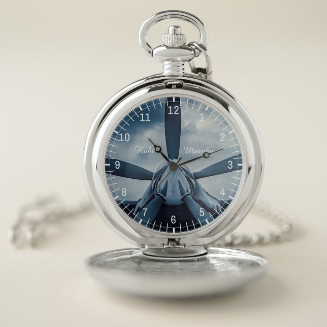 Clear Prop personal customizable Pocket Watch (Inside)