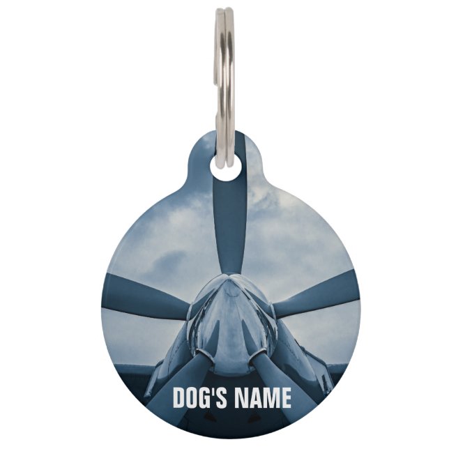 Clear Prop! Pet Name Tag (Front)