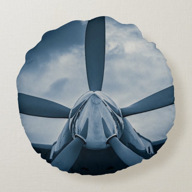 Clear Prop! Round Pillow (Back)