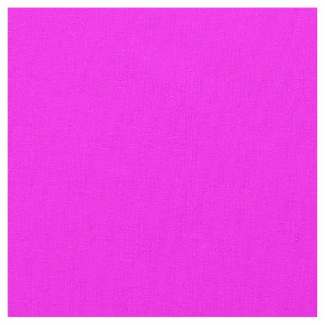 Clear pure color pink neon fluorescent bright cont fabric | Zazzle
