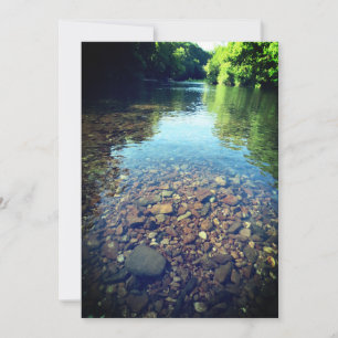Clear River Water Thank You Card
