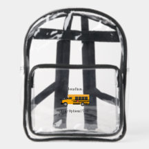 Clear School Backpacks CrossBody Tote Bags