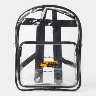 Clear School Backpacks CrossBody Tote Bags   