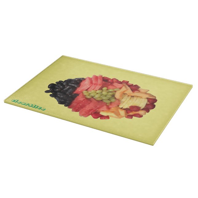 Clear Slice Fruit cutting board (Corner)