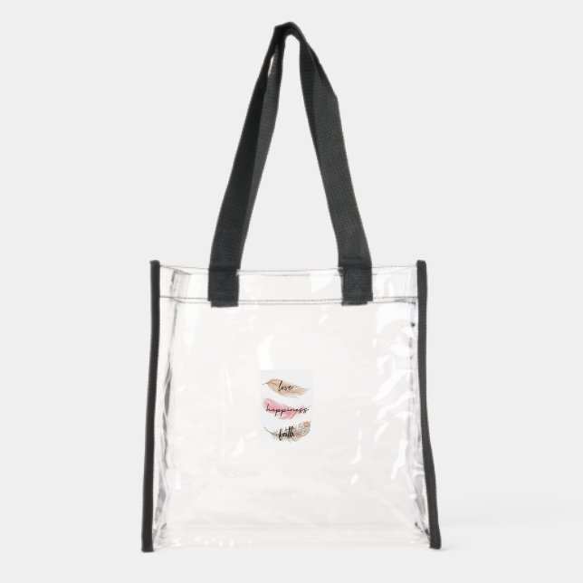 Clear Stadium Bag (Front)