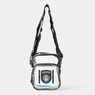 Clear Stadium Crossbody Bag - SDFC "El Paletero"