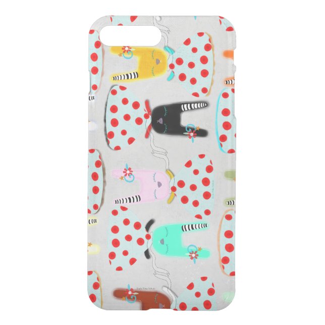 Clear technology Art Uncommon iPhone Case (Back)