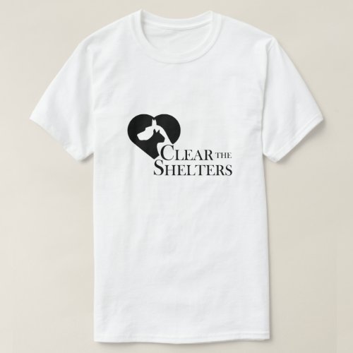 Clear the Shelters  Rescue a Dog or Cat T_Shirt