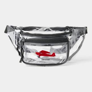Clear Travel School Vintage Airplane Bags