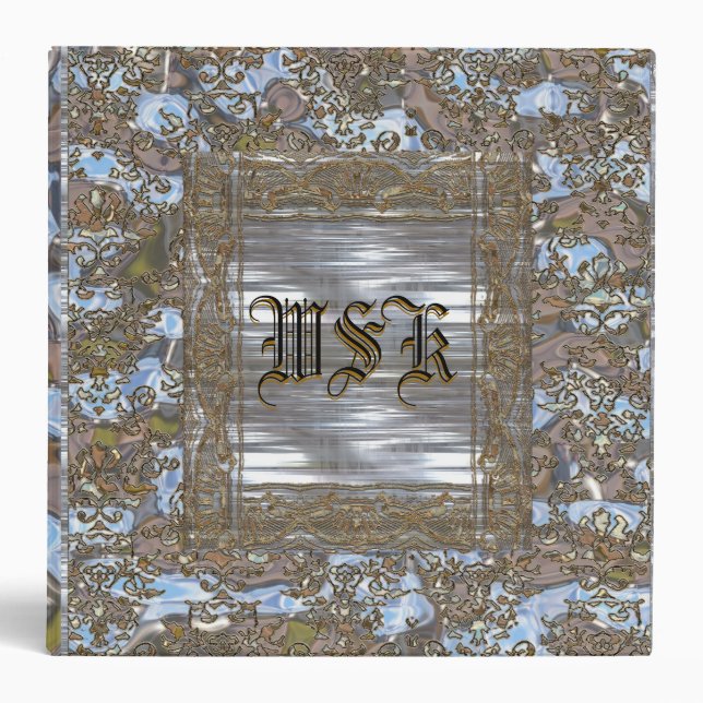 Clear Vision 3 Ring Binder (Front)