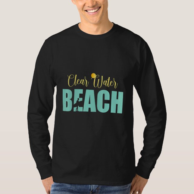 Clear Water Beach T-Shirt (Front)