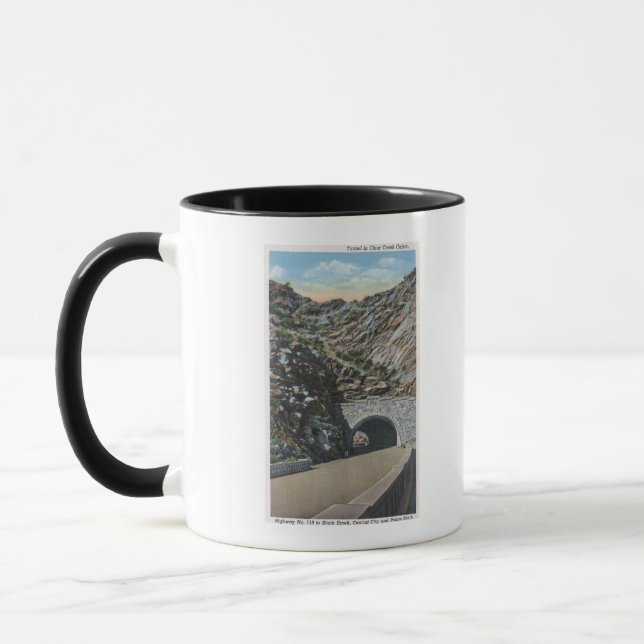 Clear Water Canyon, Colorado Mug (Left)
