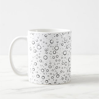 Clear Water Drops Coffee Mug