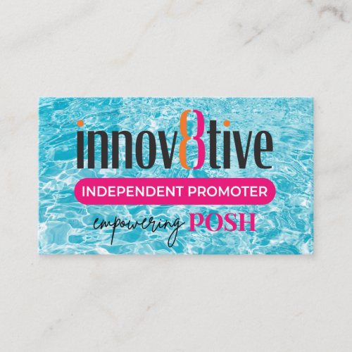 Clear Water Innov8tive Posh business card