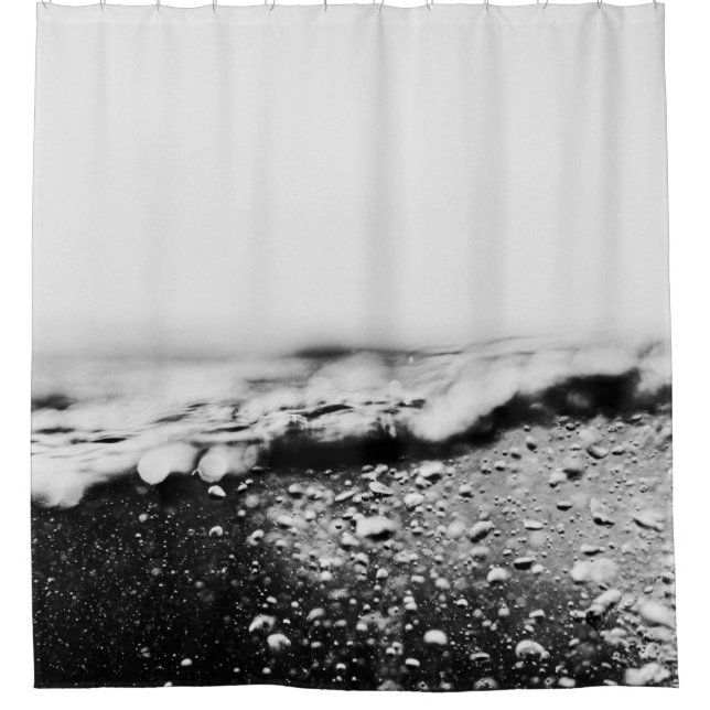 CLEAR WATER SHOWER CURTAIN (Front)