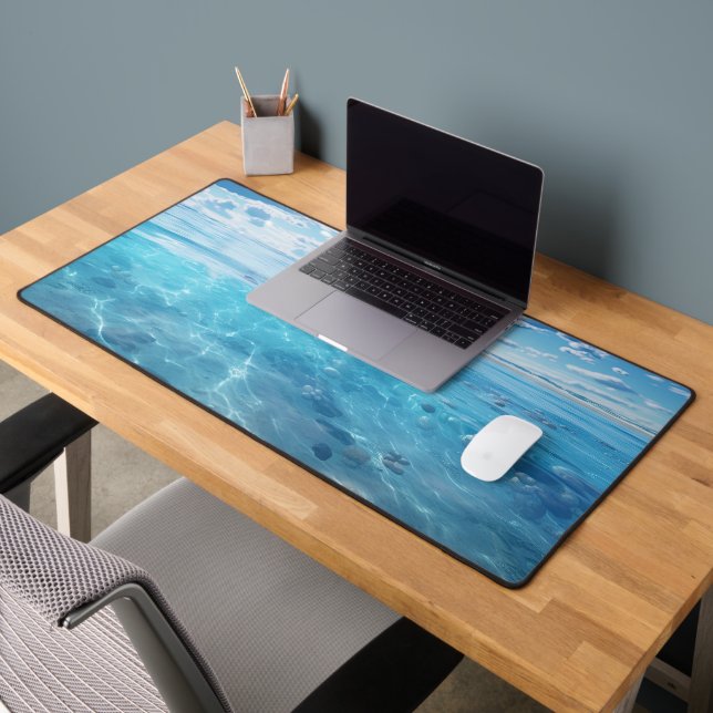 Clear Water Views 4 Desk Mat (Office 2)