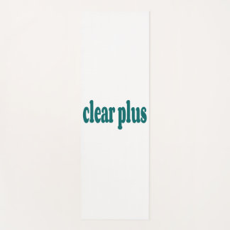 clear yoga mat