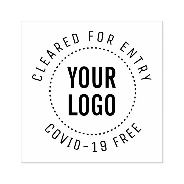 Cleared for entry business rubber stamp (Imprint)