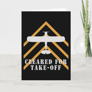 Cleared For Take Off Card