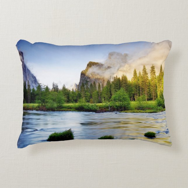 Clearing Storm Accent Pillow (Front)