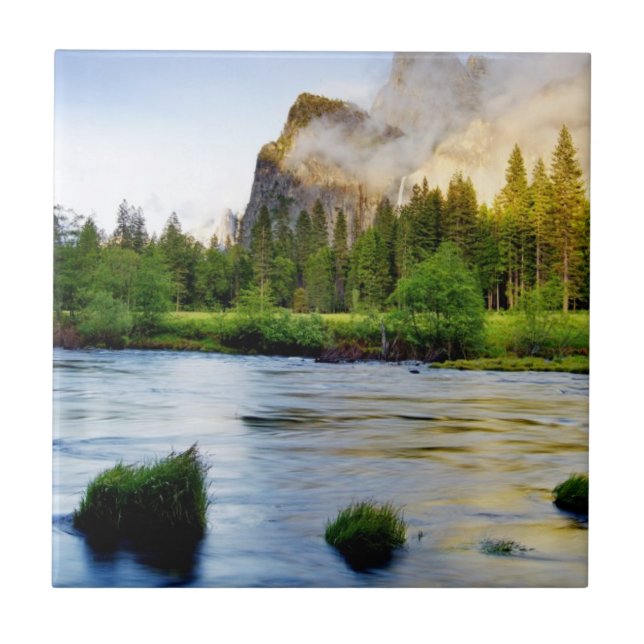 Clearing Storm Ceramic Tile (Front)