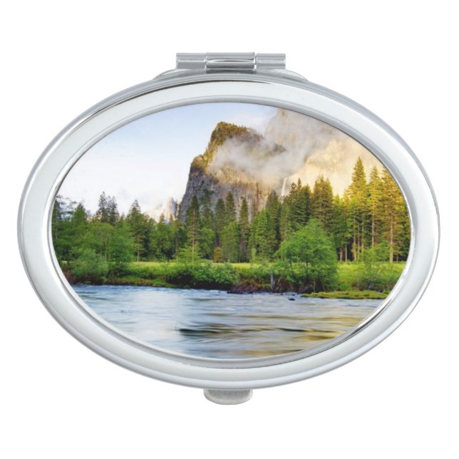 Clearing Storm Makeup Mirror (Front)