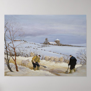 Clearing the Snow Poster