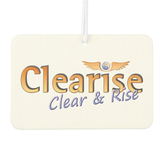 Clearise logo air freshener (Back)