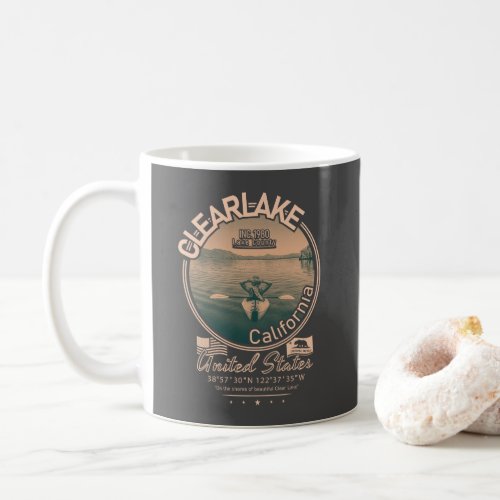 CLEARLAKE CALIFORNIA _ MOUNT KONOCTI COFFEE MUG
