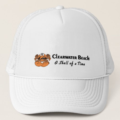 Clearwater Beach Crab Trucker Hat