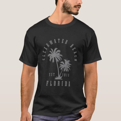 Clearwater Beach Est 1915 Fl Florida T_Shirt