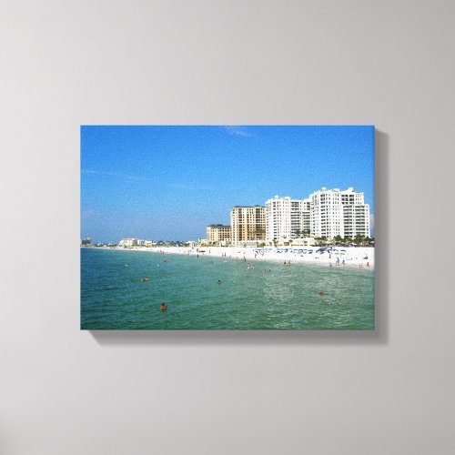 Clearwater Beach Florida Canvas Print