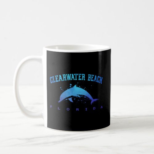 Clearwater Beach Florida Dolphin Scuba Diving Vaca Coffee Mug