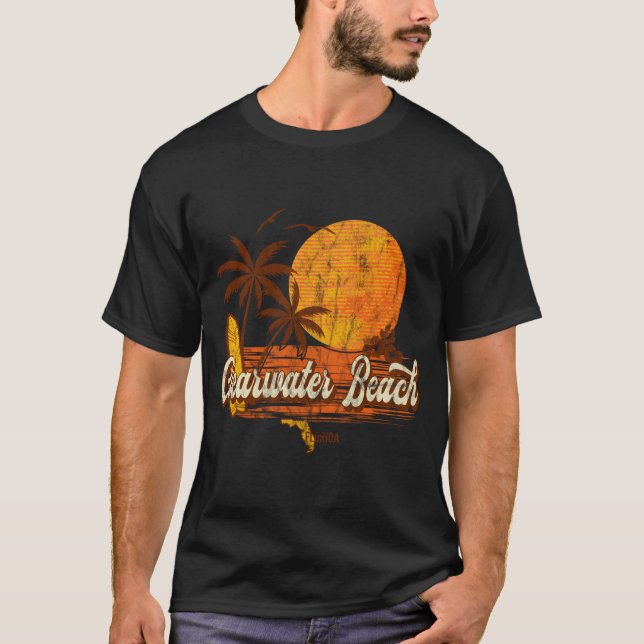 Clearwater Beach Florida Fl Beach T-Shirt (Front)