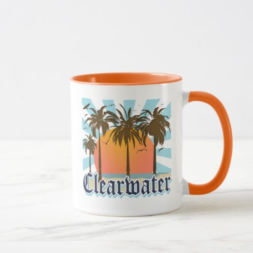 Clearwater Beach Florida FLA Mug