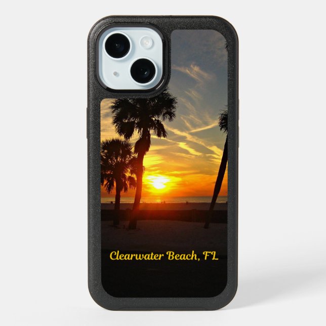 Clearwater Beach, Florida iPhone 15 Case (Back)