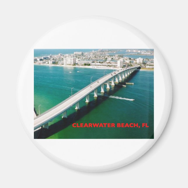 CLEARWATER BEACH FLORIDA MAGNET (Front)