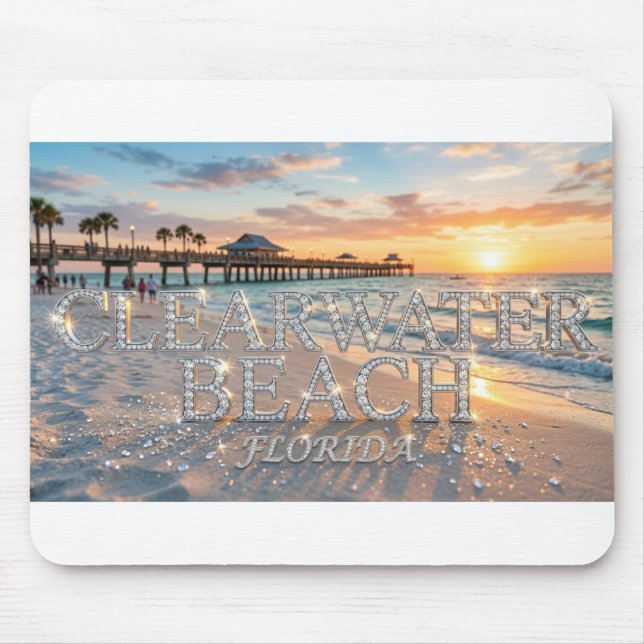 Clearwater Beach Florida Mousepad (Front)