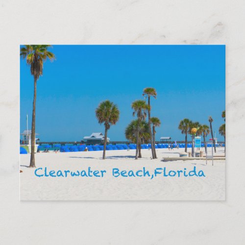 Clearwater Beach Florida Post Card