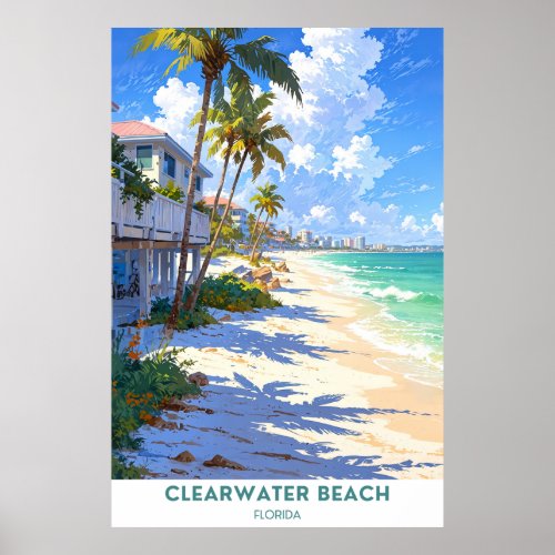 Clearwater Beach Florida Poster