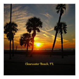 Clearwater Beach, Florida Poster