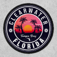 Clearwater Beach Florida Retro Sunset Souvenirs