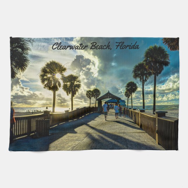 Clearwater Beach, Florida Towel (Horizontal)