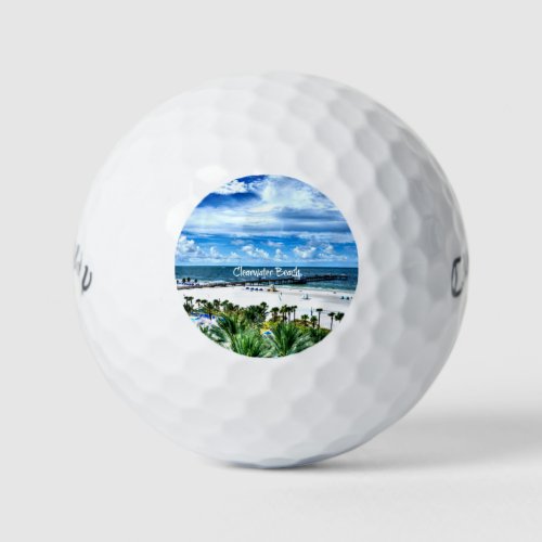 Clearwater Beach Florida vacation destination Golf Balls