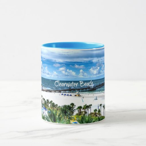 Clearwater Beach, Florida, vacation destination Mug Zazzle